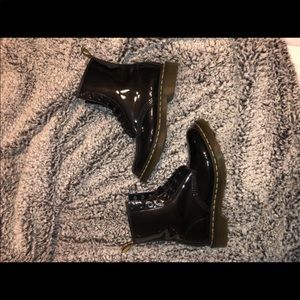 Black Leather Doc Martens